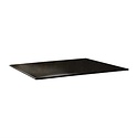 Topalit Blat do stołu prostokątny 800 x 1200 mm z drewna laminowanego czarny