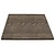 Bolero Blat do stołu kwadratowy 700 x 700 mm z drewna laminowanego brązowy