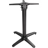 Bolero Aluminium Flip Top Table Base Black