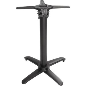 Bolero Aluminium Flip Top Table Base Black Bolero Aluminium Flip Top Table Base Black