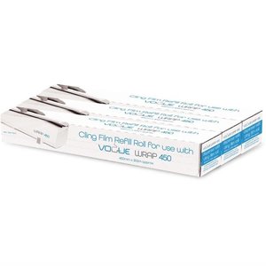 Vogue Cling Film Refills for Wrap450 Dispenser (Pack of 3) Vogue Cling Film Refills for Wrap450 Dispenser (Pack of 3)