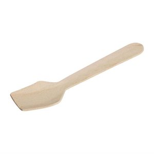 Fiesta Biodegradable Wooden Ice Cream Spoons (Pack of 100)