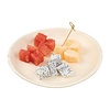 Fiesta Round Palm Leaf Plate Ø250x(h)20 mm, Brown, Biodegradable (Pack of 100)