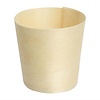 Fiesta Biodegradable Wooden Sauce Pots 38ml / 1.25oz (Pack of 100)