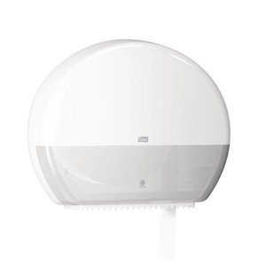 Tork Jumbo Toilet Roll Dispenser White Tork Jumbo Toilet Roll Dispenser White