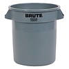 Rubbermaid 37 L Round Polyethylene Waste Bin, Lift Lid