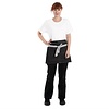 Whites Chefs Clothing Zapaska czarna krótka | 40x76cm