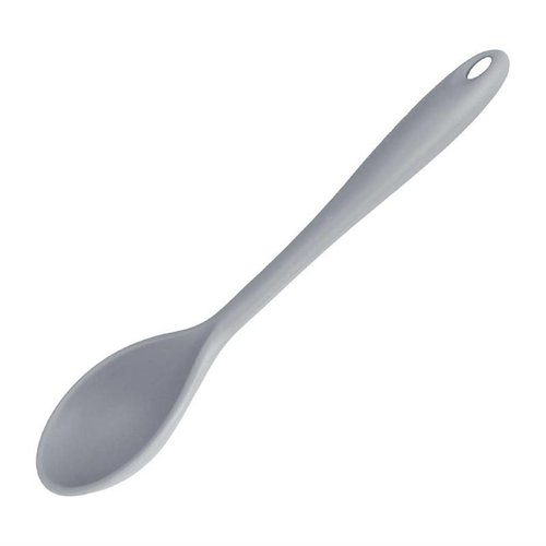 Vogue Silicone High Heat Cooking Spoon Grey Vogue Silicone High Heat Cooking Spoon Grey