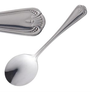 Olympia Jesmond Soup Spoon 18/0 (Pack of 12) Olympia Jesmond Soup Spoon 18/0 (Pack of 12)