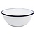 Olympia Enamel Bowls 155mm (Pack of 6)