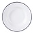 Olympia Deep Enameled Plate, Ø245 mm, 490 ml (Pack of 6)
