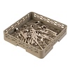 Vogue Gray Dishwasher Basket for Cutlery 500 x 500 x 100 mm