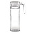 Olympia Glass Jug 1 L (Pack of 6)