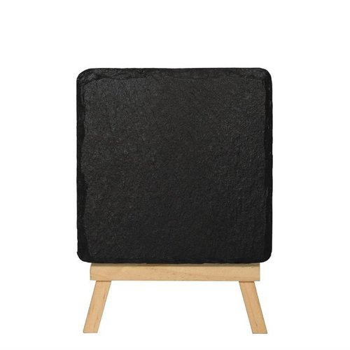 Olympia Taca z łupka naturalnego kwadratowa | 4 szt. | 13x13cm Olympia Taca z łupka naturalnego kwadratowa | 4 szt. | 13x13cm