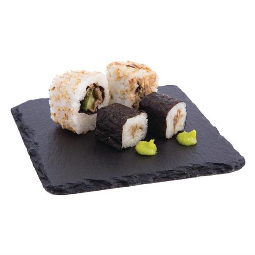 Olympia Taca z łupka naturalnego kwadratowa | 4 szt. | 13x13cm Olympia Taca z łupka naturalnego kwadratowa | 4 szt. | 13x13cm