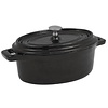 Vogue Cast Iron Oval Mini Pot