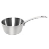 Vogue Stainless Steel Mini Saucepan Saute 0,15L, Ø80 mm