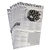 XXLselect Greaseproof Paper Sheets Newspaper Print 270 x 420mm (Pack of 500)