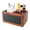 T&G Woodware T&G Food Glorious Food Table Tidy with Chalkboard T&G Woodware T&G Food Glorious Food Table Tidy with Chalkboard