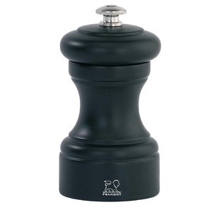 PEUGEOT Wooden Salt Mill 100 mm, Black PEUGEOT Wooden Salt Mill 100 mm, Black
