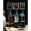 Securit Wine Bottle Display with Blackboards
