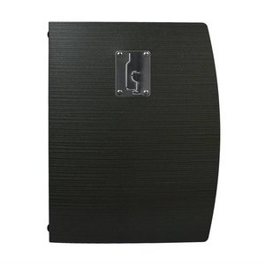 Securit Rio Wine List Cover Black A4 Securit Rio Wine List Cover Black A4