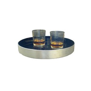Olympia Aluminium Round Non-Slip Serving Tray Ø 330 mm Silver Olympia Aluminium Round Non-Slip Serving Tray Ø 330 mm Silver
