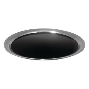 Olympia Stainless Steel Round Non-Slip Serving Tray Ø 305 mm Olympia Stainless Steel Round Non-Slip Serving Tray Ø 305 mm