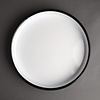 Olympia Enamelled steel Round Serving Tray Ø 320 mm White Olympia Enamelled steel Round Serving Tray Ø 320 mm White