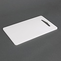 Hygiplas Low Density Polyethylene Cutting Board 153 x 255 mm White with Handle