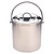Olympia Wiaderko ze stali nierdzewnej na lód 3,3 L, Ø180 mm, (h)230 mm z pokrywką