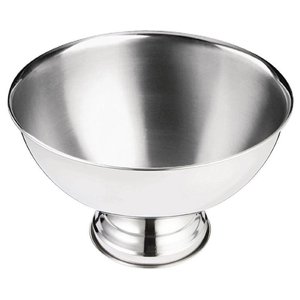 Olympia Stainless Steel Punch Bowl 12 L, Ø390 mm, (h)210 mm Olympia Stainless Steel Punch Bowl 12 L, Ø390 mm, (h)210 mm