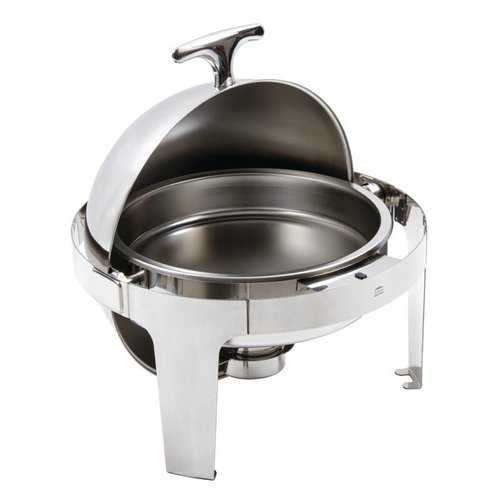 Olympia Pasta Round Chafing Dish with Full Roll-Top Cover 6,8 L Olympia Pasta Round Chafing Dish with Full Roll-Top Cover 6,8 L