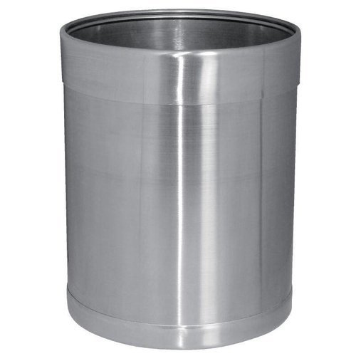 Bolero Kosz na śmieci 10,2 L ze stali nierdzewnej, srebrny Bolero Kosz na śmieci 10,2 L ze stali nierdzewnej, srebrny