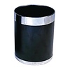 Bolero 10,2 L Black Round Stainless Steel Waste Paper Bin, Without Lid, 10,2 L Bolero 10,2 L Black Round Stainless Steel Waste Paper Bin, Without Lid, 10,2 L