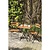 Bolero Square Faux Wood Bistro Folding Table 600mm (Single)