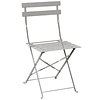 Bolero White Folding Chair for Outdoor Use (Pack of 2)