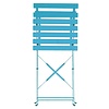 Bolero Blue Folding Chair for Outdoor Use (Pack of 2)