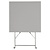 Bolero Grey Square Pavement Style Steel Table