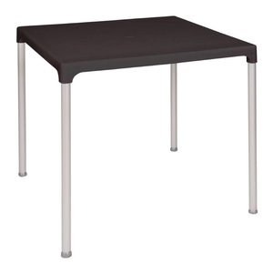 Bolero Stół czarny | 75x75x(H)72cm Bolero Stół czarny | 75x75x(H)72cm