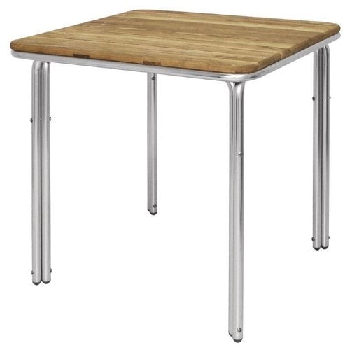 Bolero Wyprzedaż - Stół sztaplowany kwadratowy | 70x70x(H)72cm Bolero Wyprzedaż - Stół sztaplowany kwadratowy | 70x70x(H)72cm