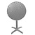 Bolero Flip Top Table Stainless Steel 600mm