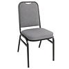 Bolero Black Stackable Chair (Pack of 4)