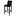 Bolero Faux Leather High Bar Stool Black (Single)