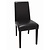 Bolero Faux Leather Black Chair (Pack of 2)