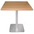 Bolero Square Stainless Steel Table Base