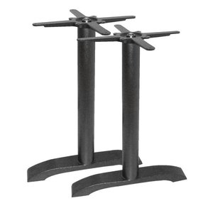 Bolero Cast Iron Twin Leg Table Base (Pack of 2) Bolero Cast Iron Twin Leg Table Base (Pack of 2)
