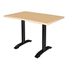 Bolero Podstawa do stołu podwójna | 59,5x74x(H)72cm