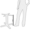 Bolero Cast Iron Coffee Height Table Base