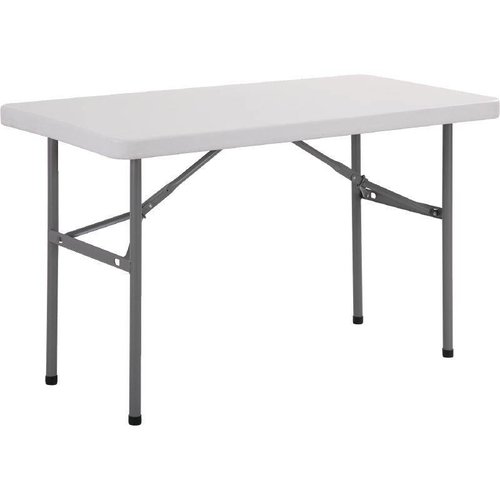 Bolero Stół składany biały | 122x60,7x(H)74cm Bolero Stół składany biały | 122x60,7x(H)74cm